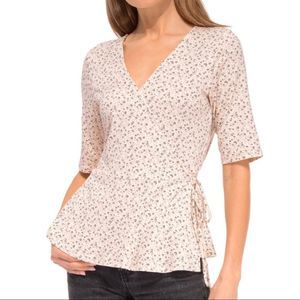 🔥 Mix & Match 2/$40 🔥 BOBEAU Butter Knit Wrap Top